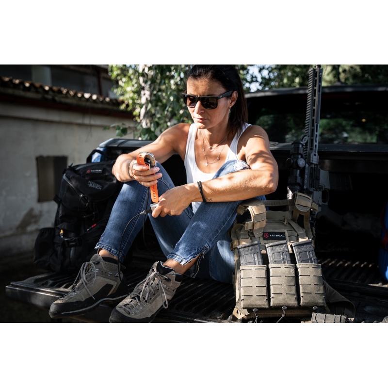 Tactical Recce 3:20 kabel pro Samsung Galaxy Watch Black/Grey
