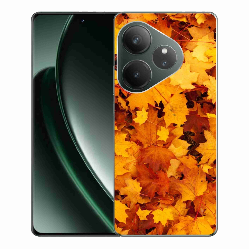 Gelový kryt mmCase na Realme GT 6 5G/GT 6T 5G - javorové listy