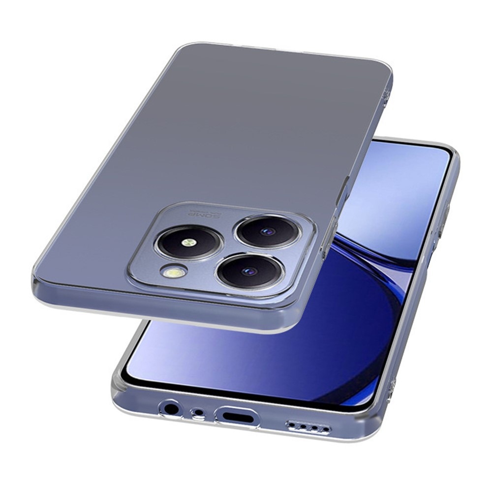 Průhledný gelový obal na Realme C61 - průhledný