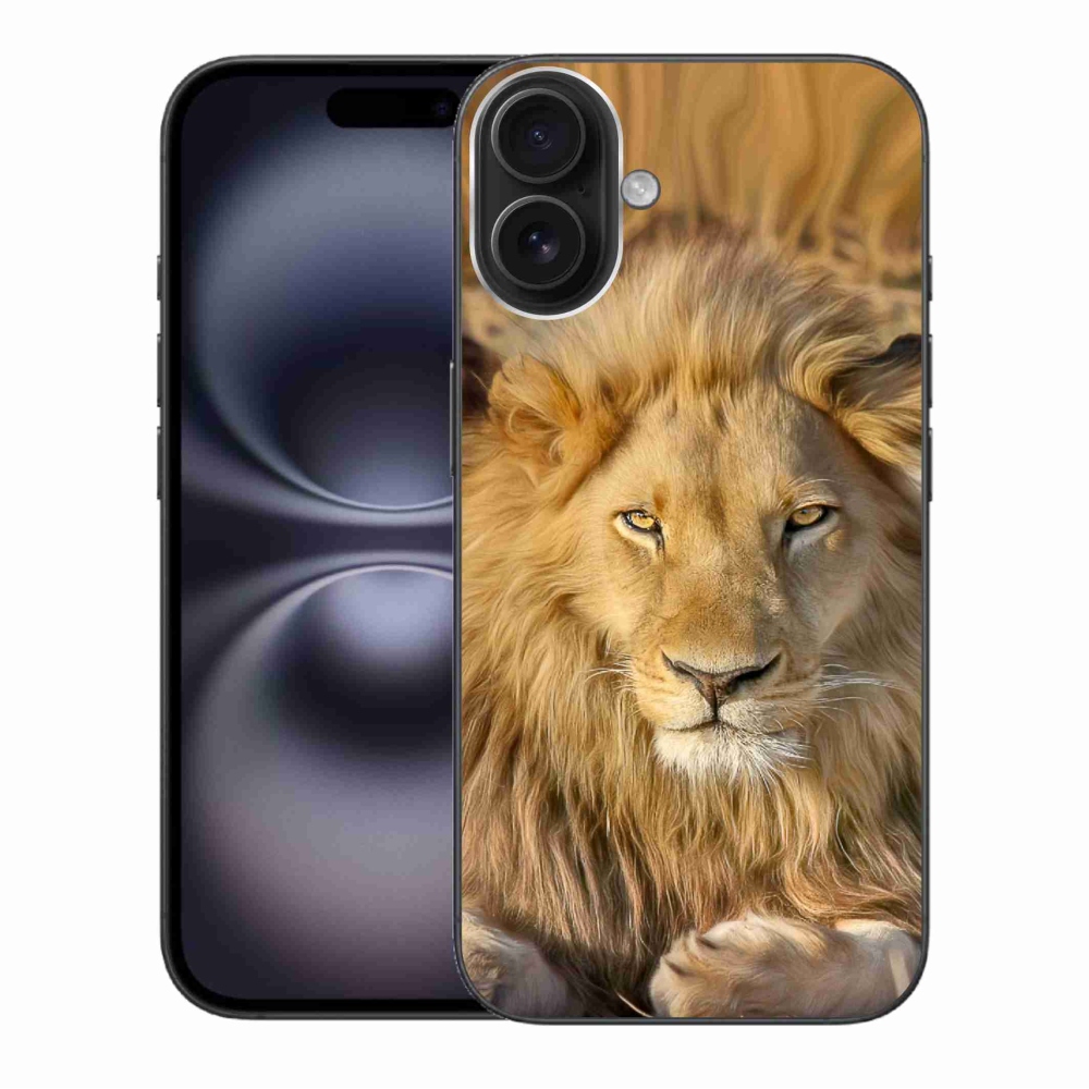 Gelový kryt mmCase na iPhone 16 Plus - lev 2