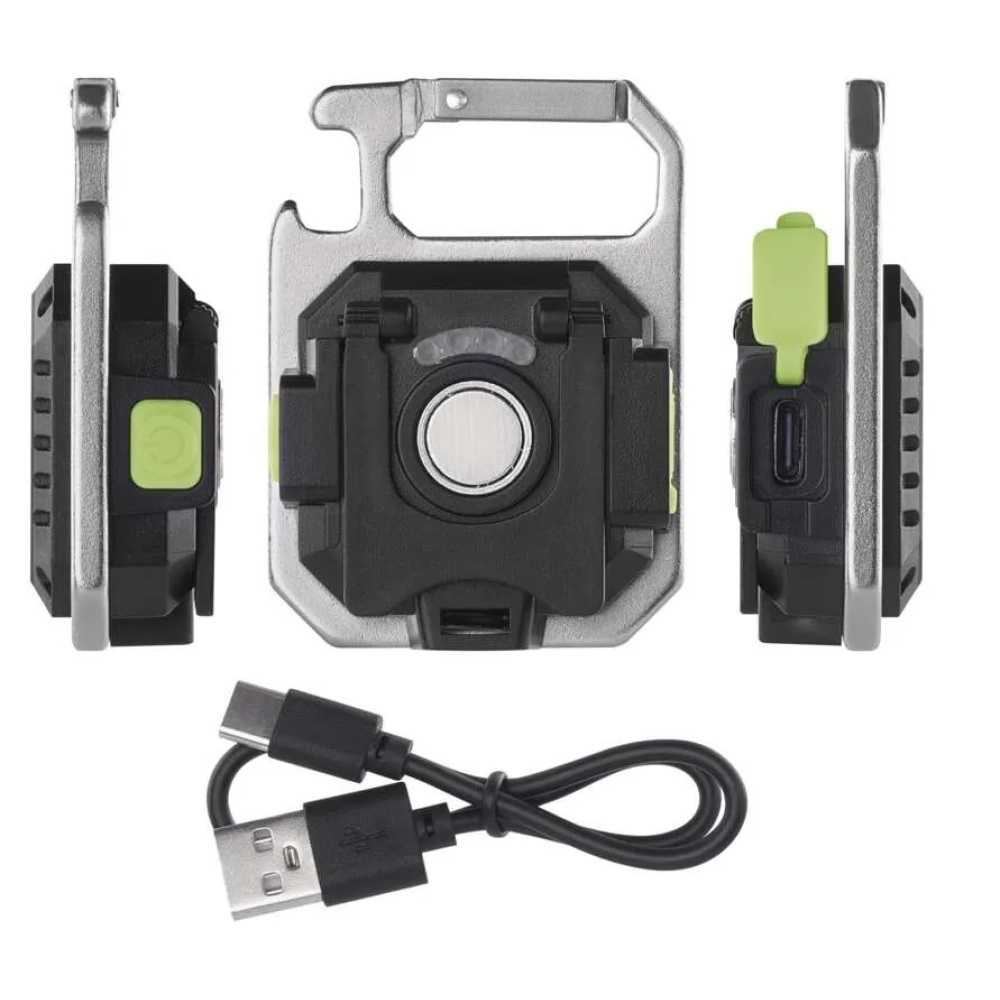Nabíjecí mini LED svítilna – přívěšek, 750 lm