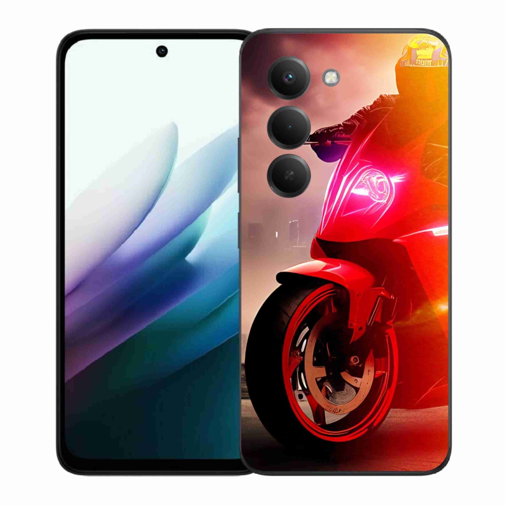 Gelový kryt mmCase na Xiaomi Redmi 15 4G/5G (171mm) - motorka