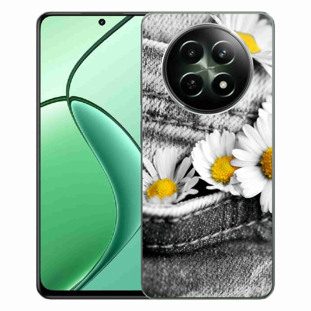 Gelový obal mmCase na Realme 12 5G/12x 5G - kopretiny