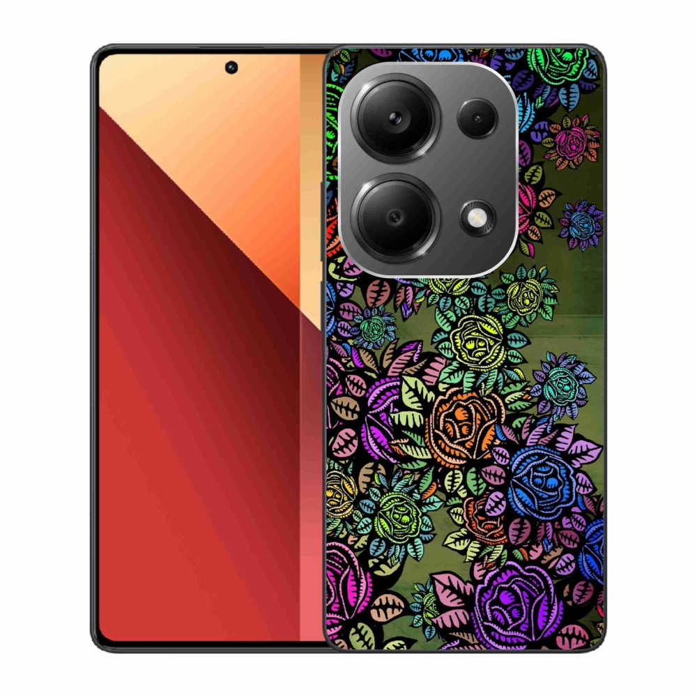 Gelový kryt mmCase na Xiaomi Redmi Note 13 Pro 4G/Poco M6 Pro - květiny 6