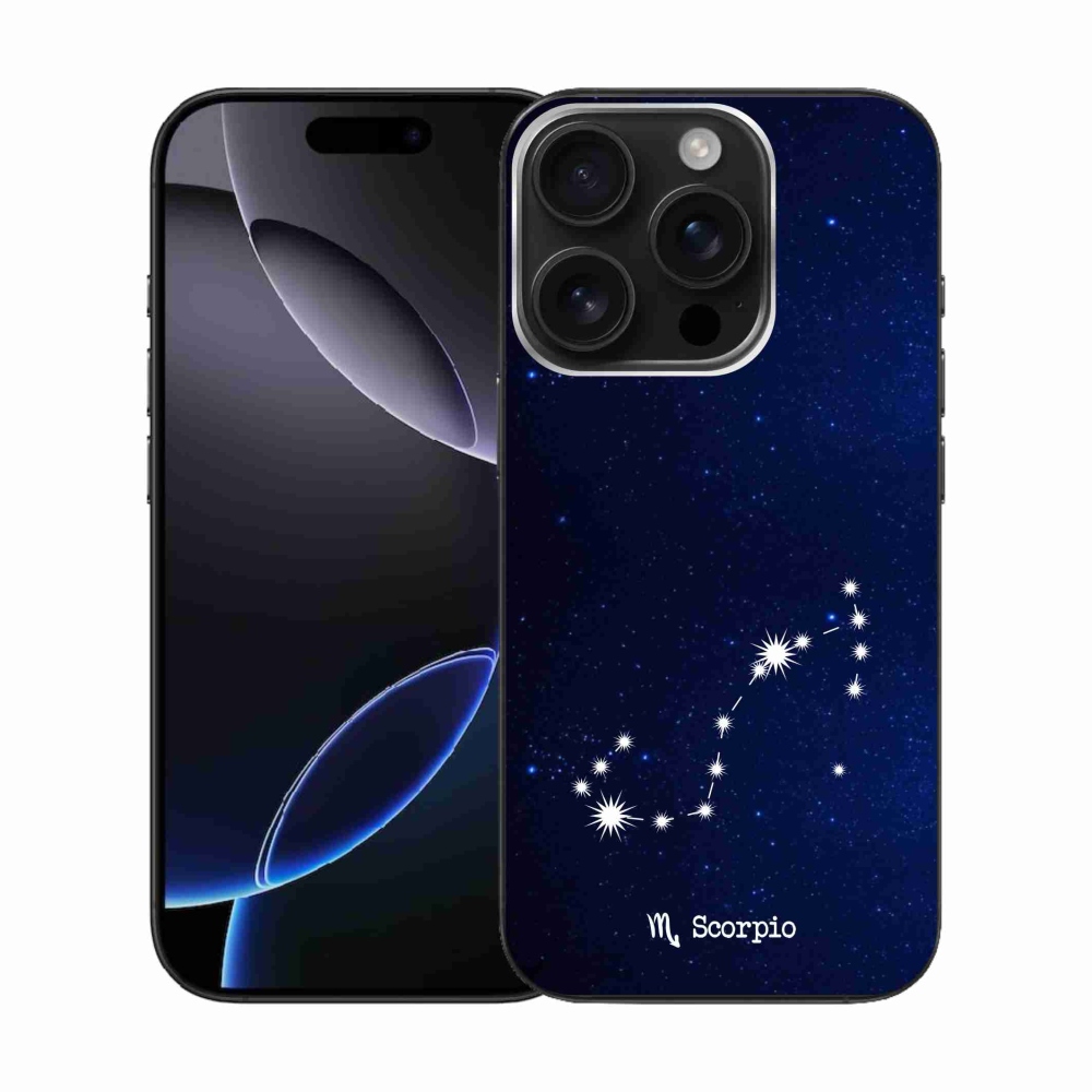 Gelový kryt mmCase na iPhone 16 Pro - souhvězdí Štíra