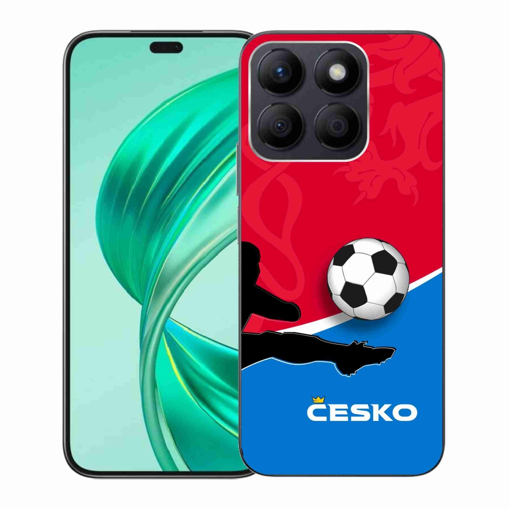 Gelový kryt mmCase na Honor X8b - fotbal Česko 2