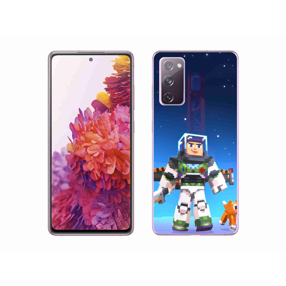 Gelový kryt mmCase na Samsung Galaxy S20 FE - minecraft 2