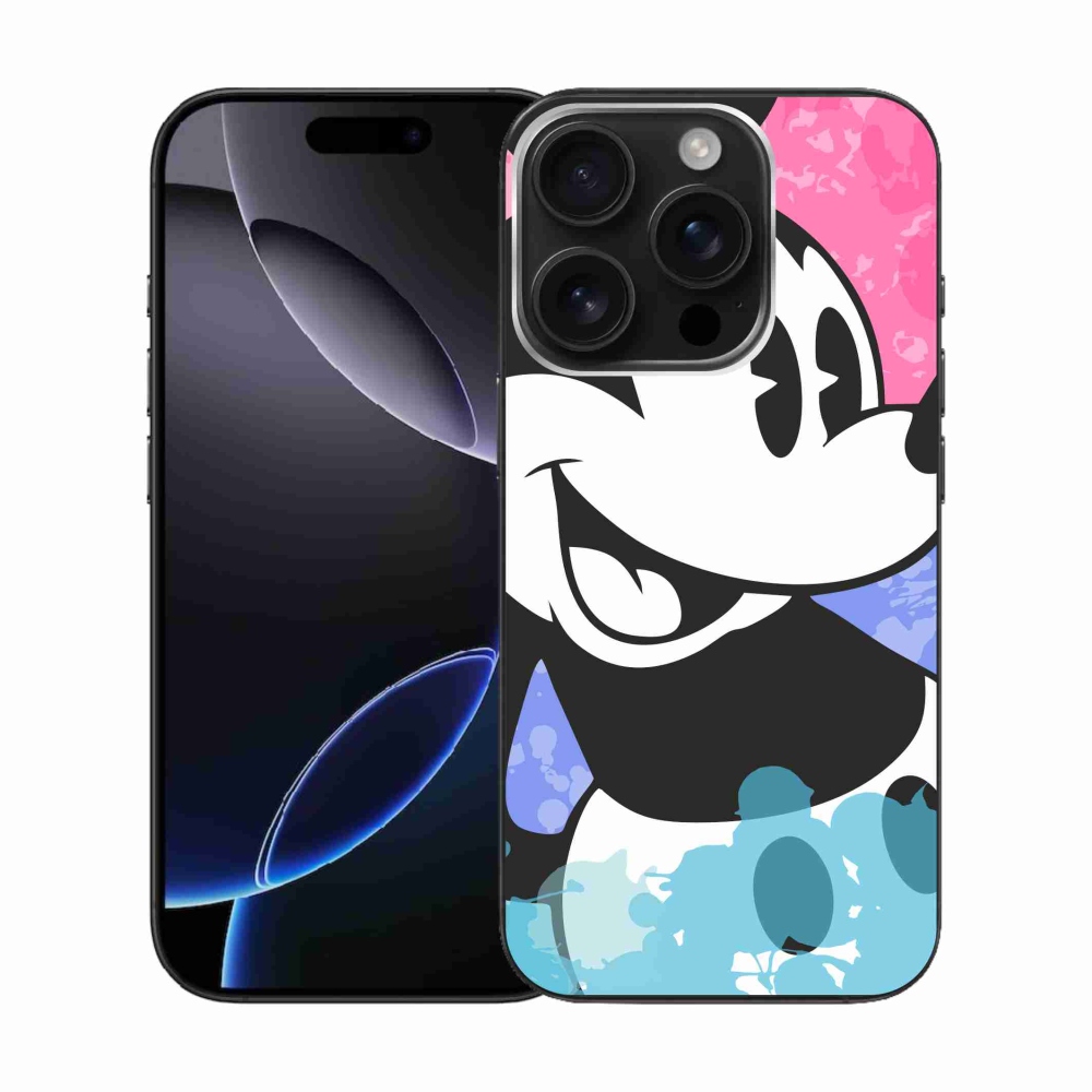 Gelový kryt mmCase na iPhone 16 Pro - mickey mouse