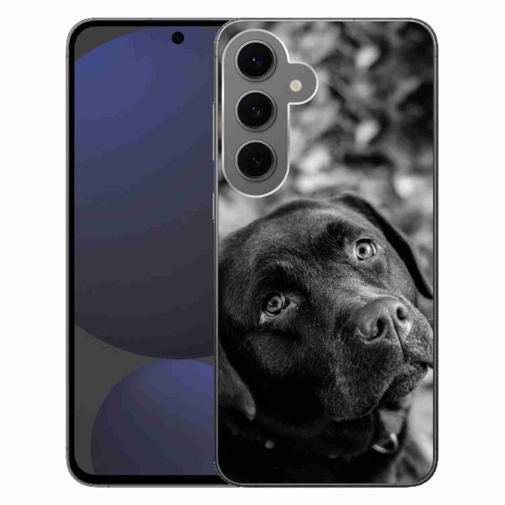 Gelový obal mmCase na Samsung Galaxy S24 FE - labrador