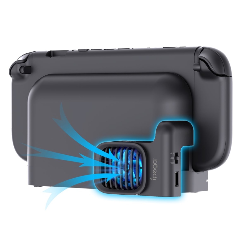 iPega SW2206 Přídavné Chlazení pro Nabíjecí Stanici Nintendo Switch 2 Black