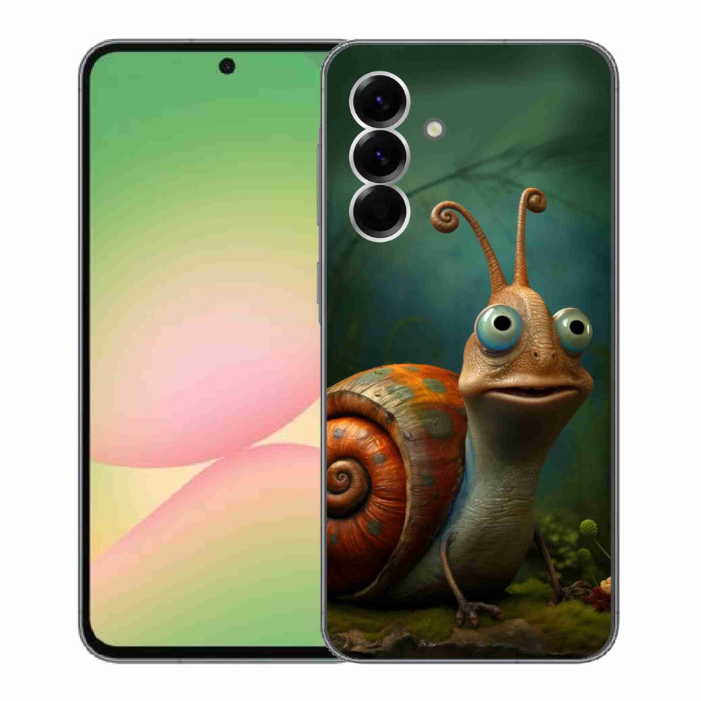 Gelový kryt mmCase na Samsung Galaxy A56 5G - šnek