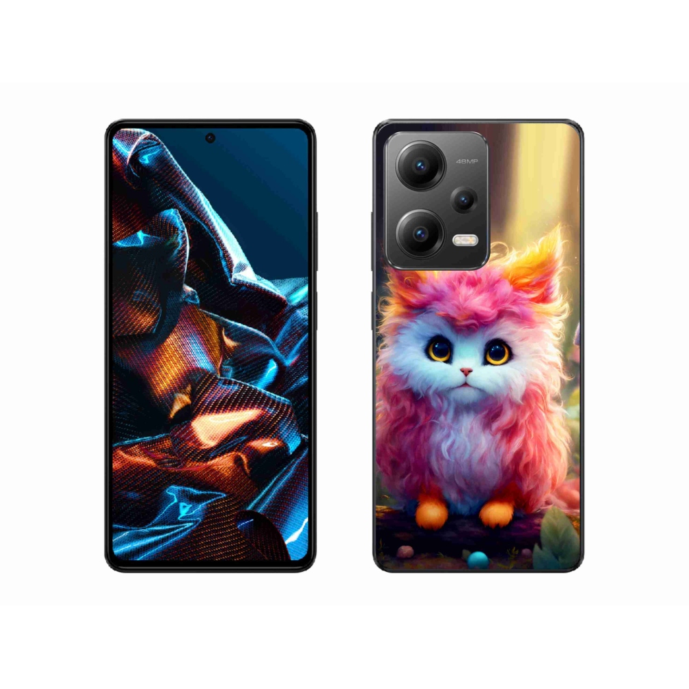 Gelový kryt mmCase na Xiaomi Redmi Note 12 Pro 5G - roztomilé kotě 5