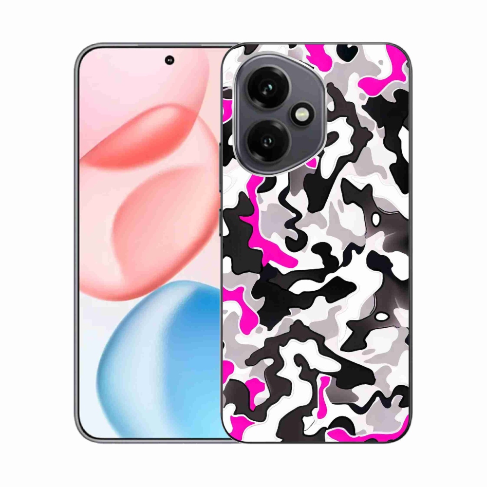 Gelový kryt mmCase na Honor 400 - maskáčový vzor 5