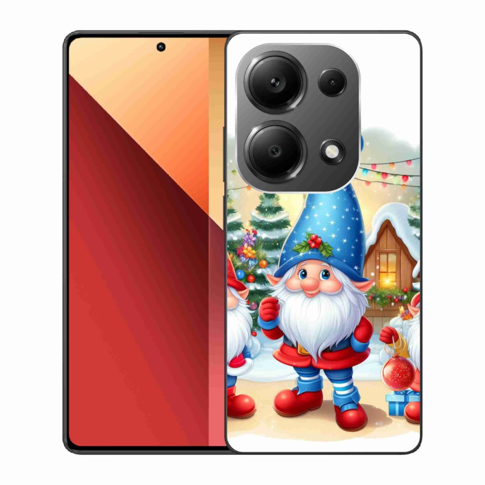 Gelový kryt mmCase na Xiaomi Redmi Note 13 Pro 4G/Poco M6 Pro - vánoční skřítci