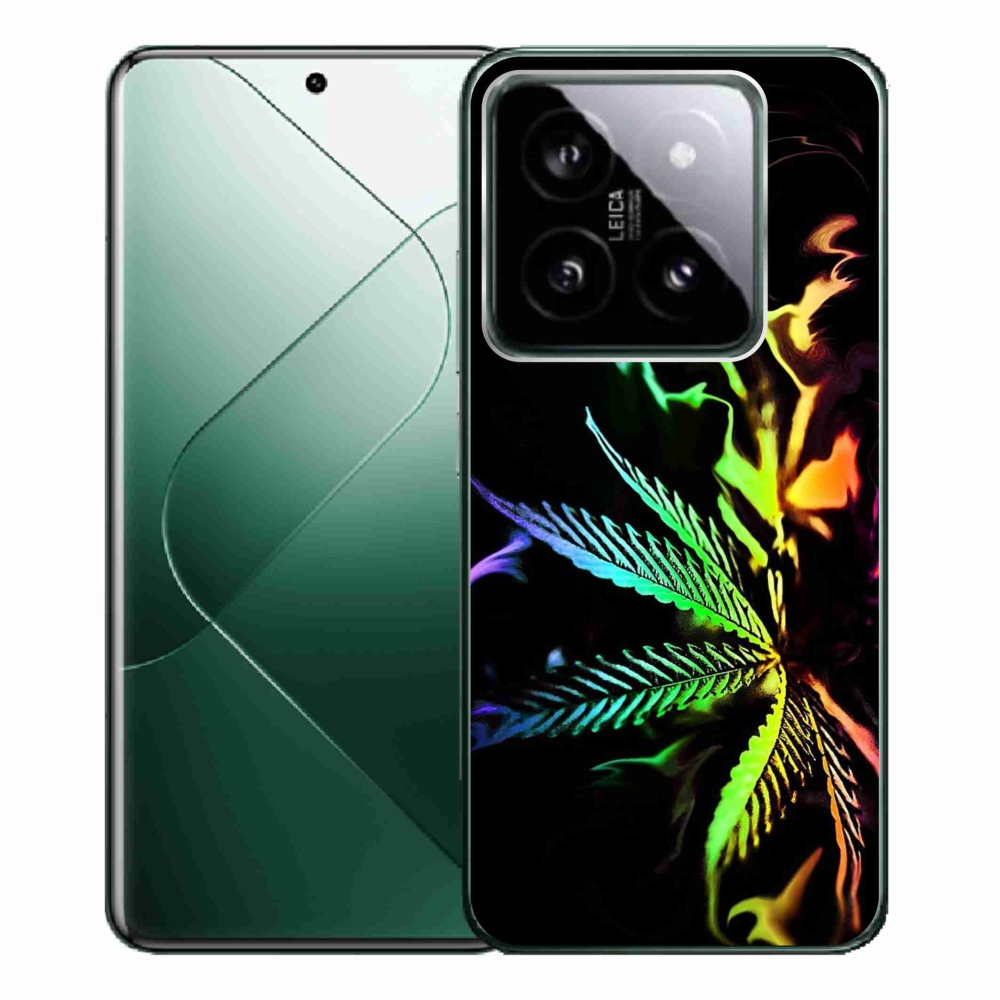 Gelový kryt mmCase na Xiaomi 14 Pro - konopí 2