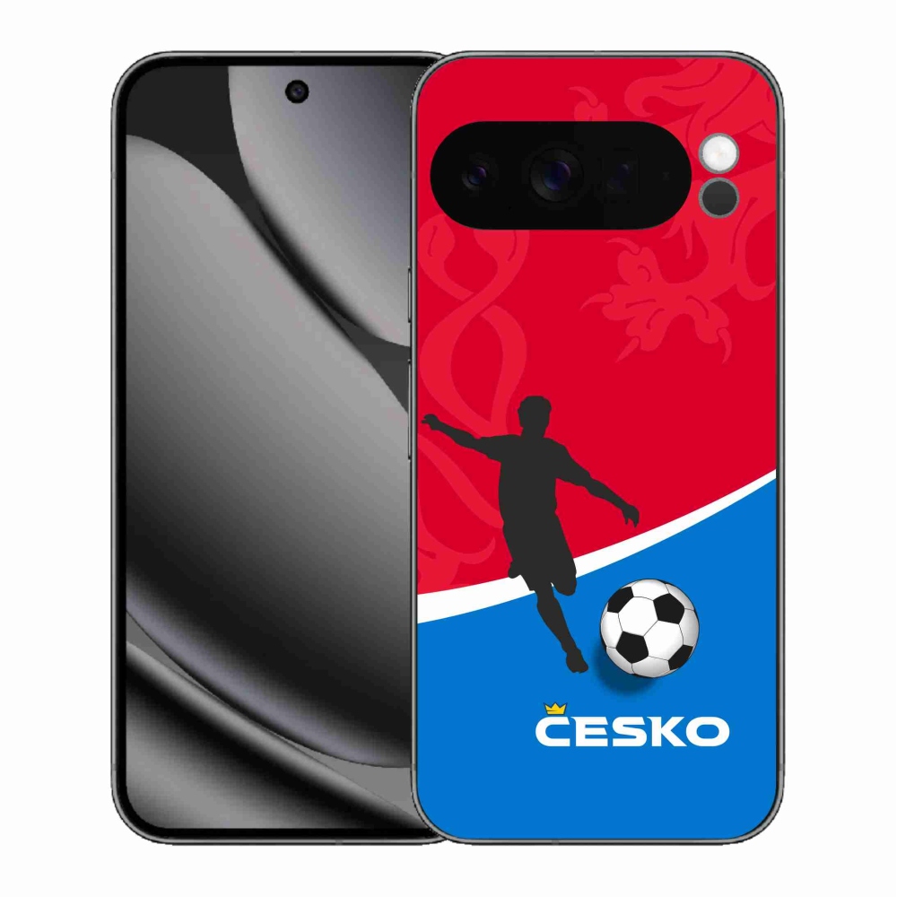 Gelový kryt mmCase na Google Pixel 10 Pro XL - fotbal Česko