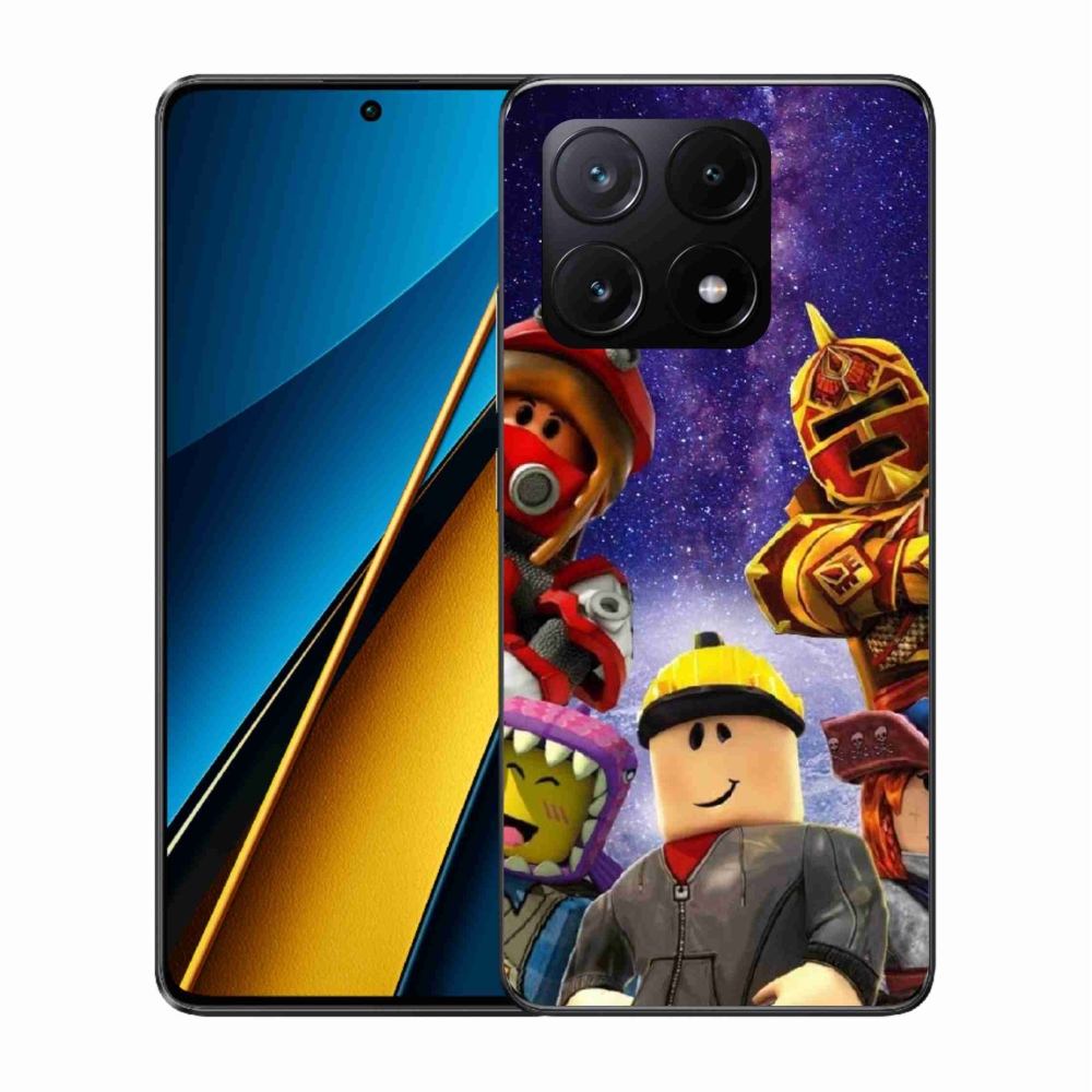 Gelový kryt mmCase na Xiaomi Poco X6 Pro 5G - roblox 3