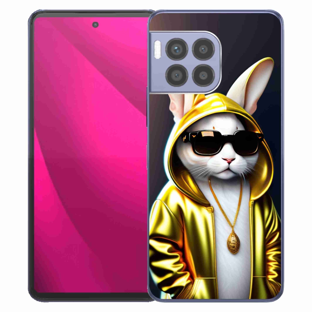 Gelový kryt mmCase na T-Mobile T Phone 2 Pro - kočka boss
