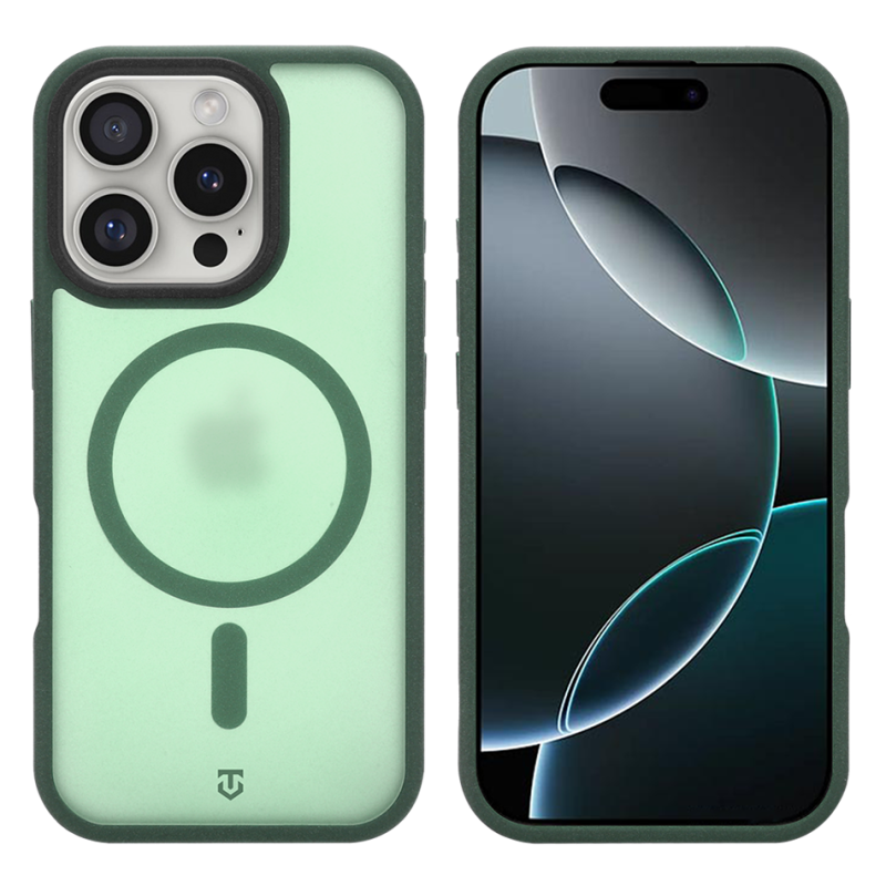 Tactical MagForce Hypersand Kryt pro Apple iPhone 16 Pro Forest Green