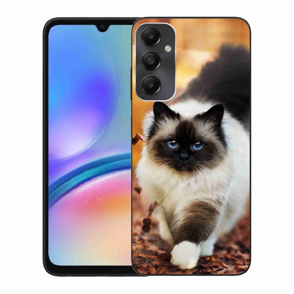 Gelový obal mmCase na Samsung Galaxy A05s - kočka