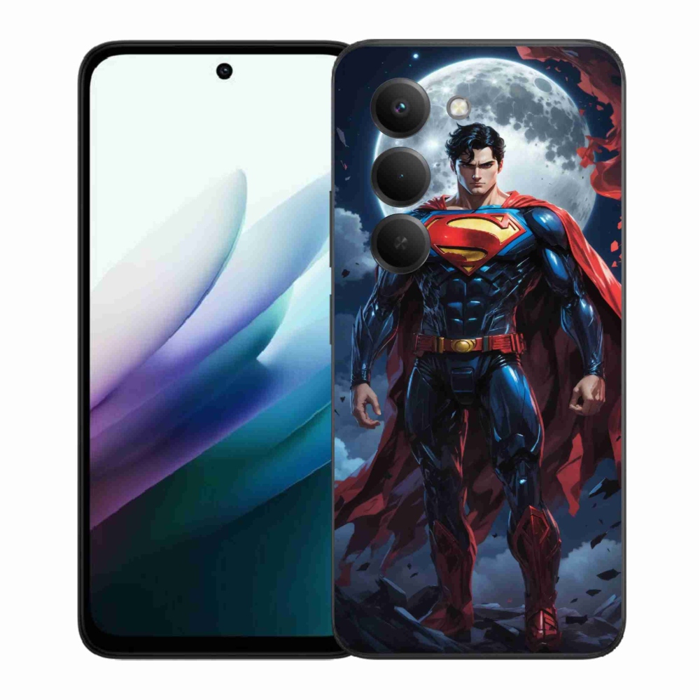 Gelový kryt mmCase na Xiaomi Redmi 15 4G/5G (171mm) - superman