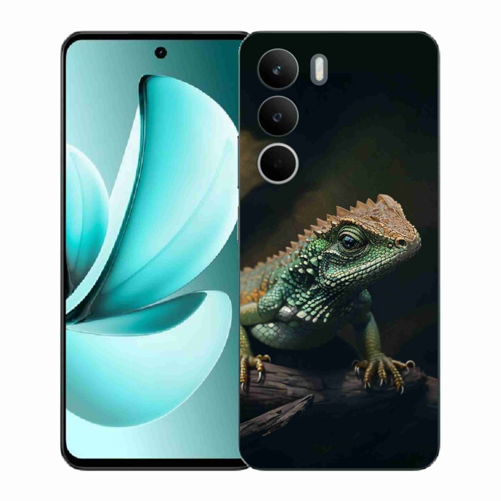 Gelový kryt mmCase na Realme C71 - ještěr