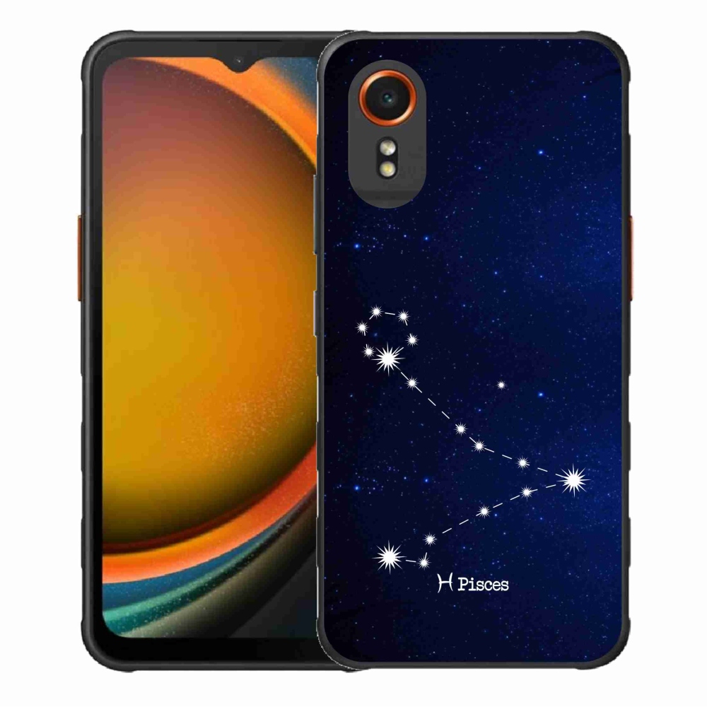 Gelový kryt mmCase na Samsung Galaxy Xcover 7 - souhvězdí Ryby