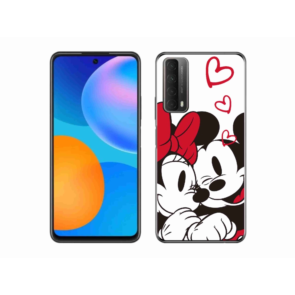Gelový kryt mmCase na Huawei P Smart (2021) - minnie a mickey