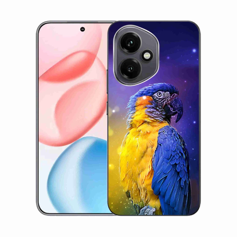 Gelový kryt mmCase na Honor 400 - papoušek ara 1