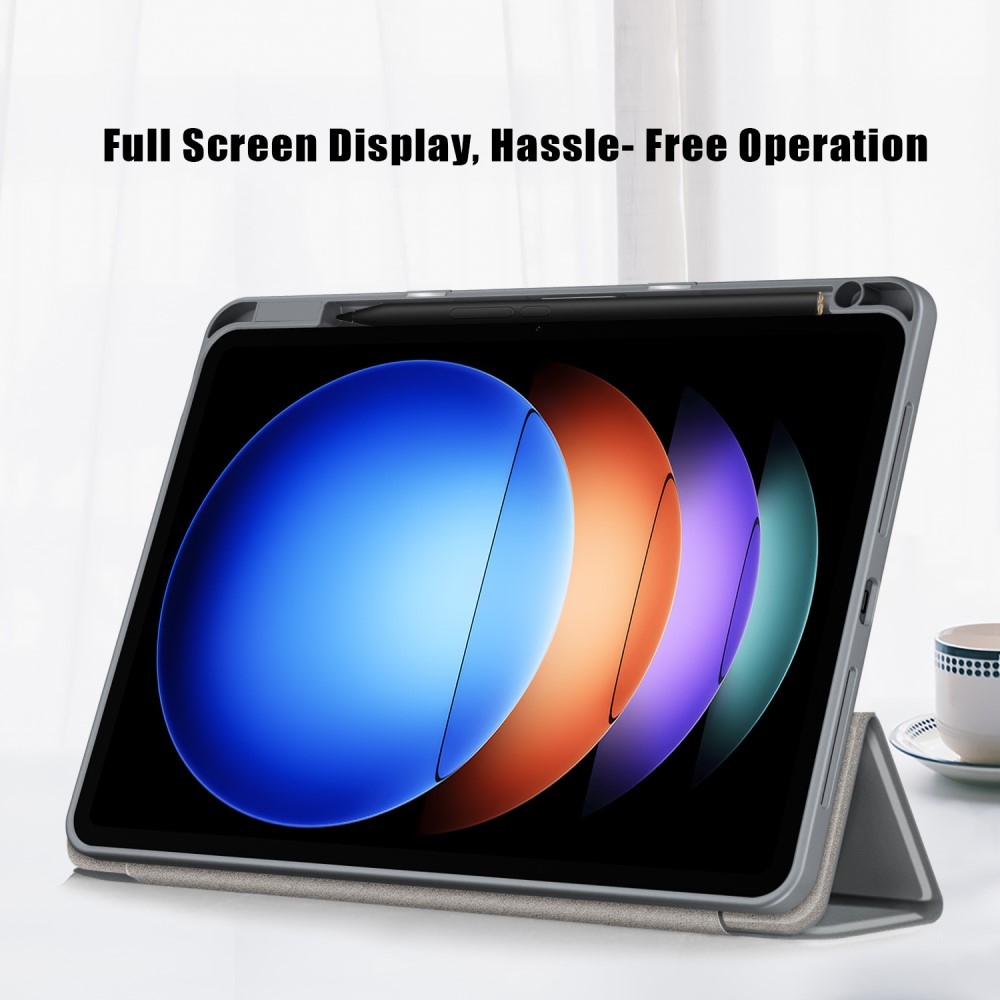 Case chytré zavírací pouzdro na tablet Xiaomi Pad 6S Pro - šedé