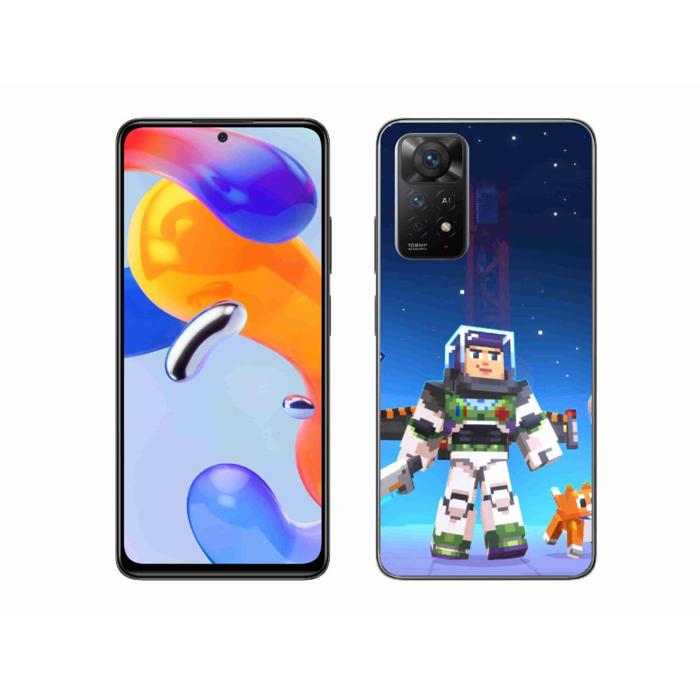 Gelový kryt mmCase na Xiaomi Redmi Note 11 Pro 4G/5G - minecraft 2