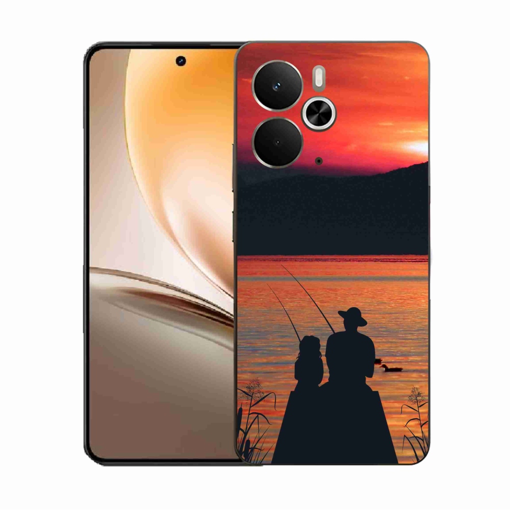 Gelový kryt mmCase na Realme 14 5G - rybaření 3