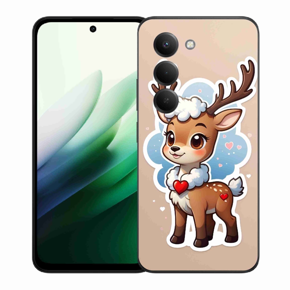 Gelový kryt mmCase na Xiaomi Redmi 15 5G (169mm) - kreslený sob