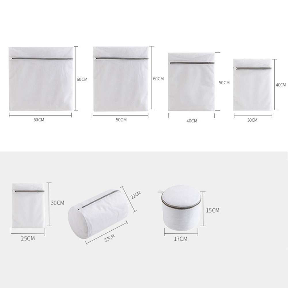 Kompletní sada 7 síťových pracích sáčků na ochranu prádla