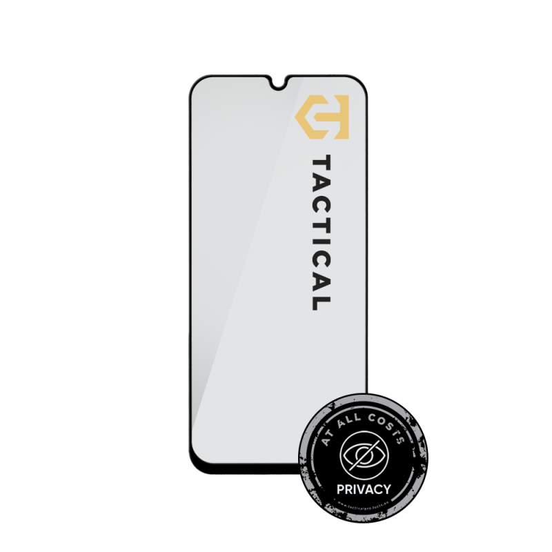 Tactical Glass Shield Privacy Stealth 5D sklo pro Xiaomi Redmi A7 Pro Black