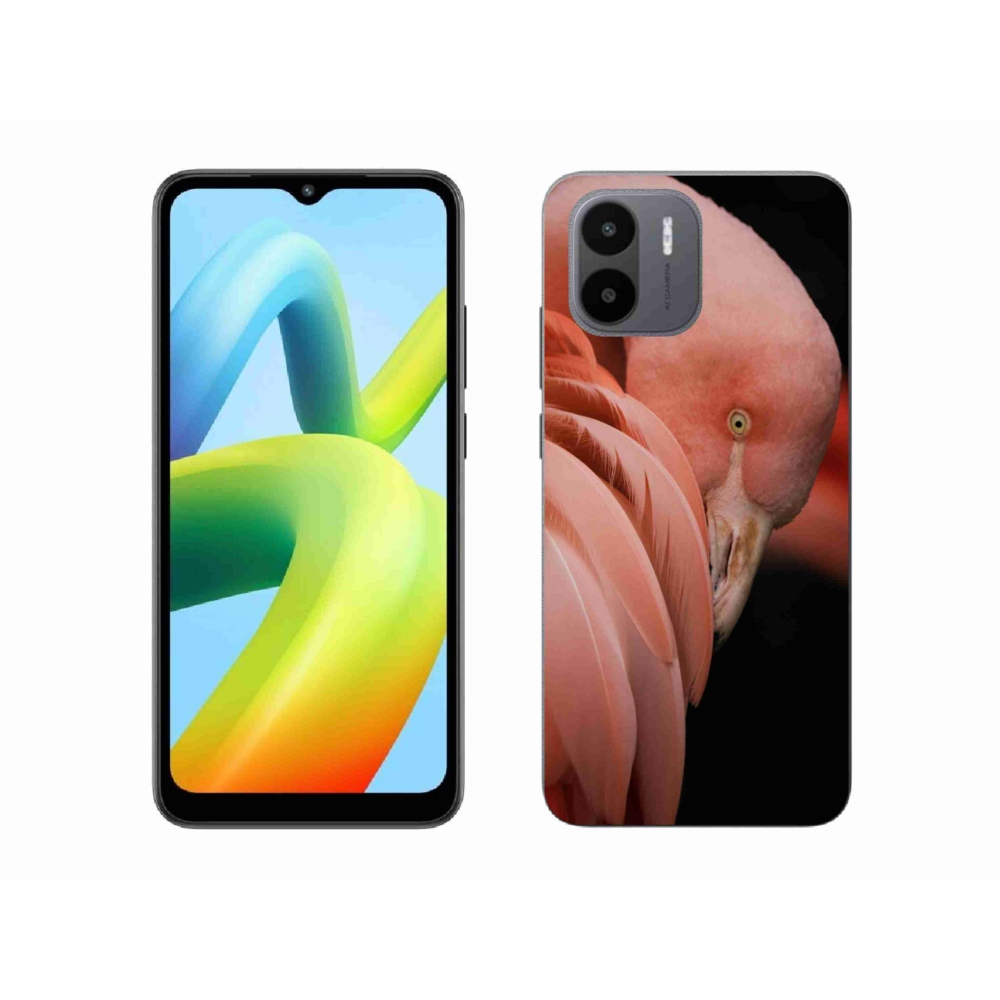 Gelový kryt mmCase na Xiaomi Redmi A1/Redmi A2 - plameňák 3