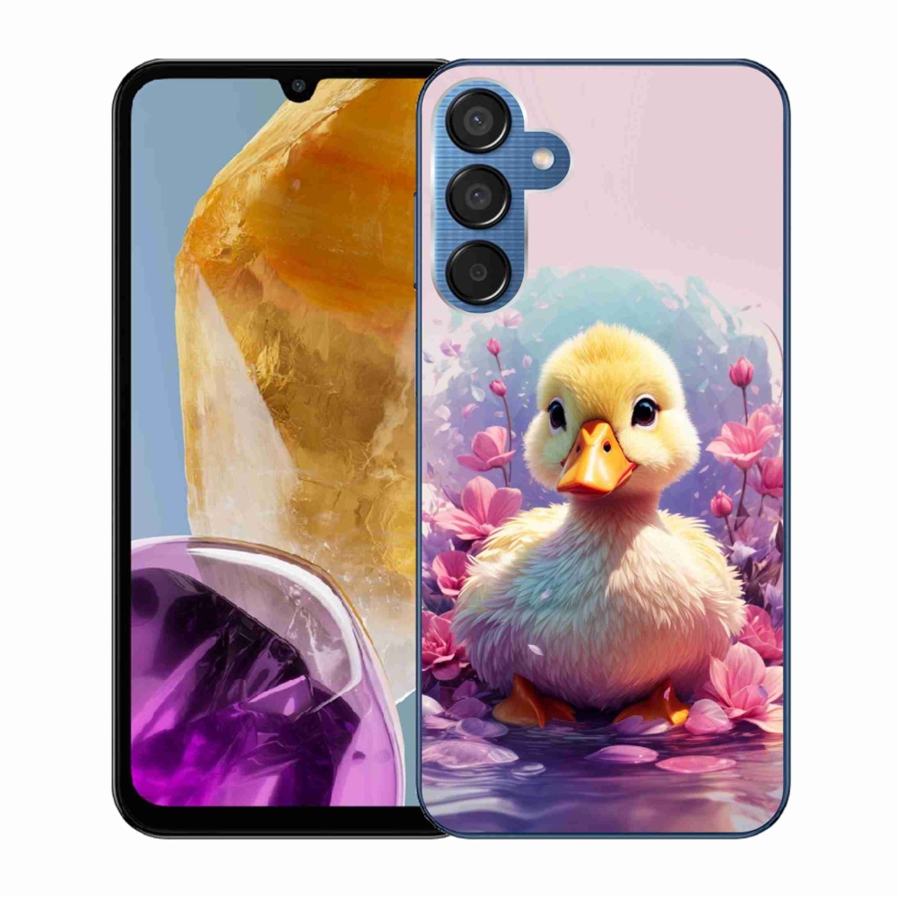 Gelový kryt mmCase na Samsung Galaxy M15 5G - kachnička