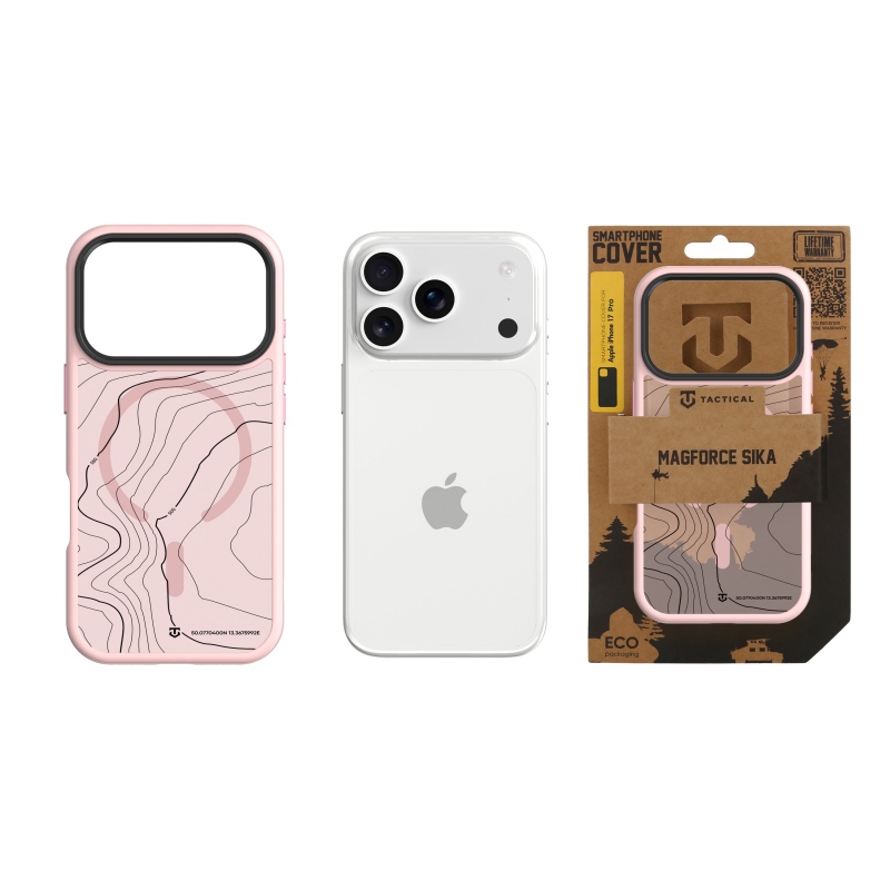 Tactical MagForce Hyperstealth Sika Kryt pro iPhone 17 Pro Pink Panther