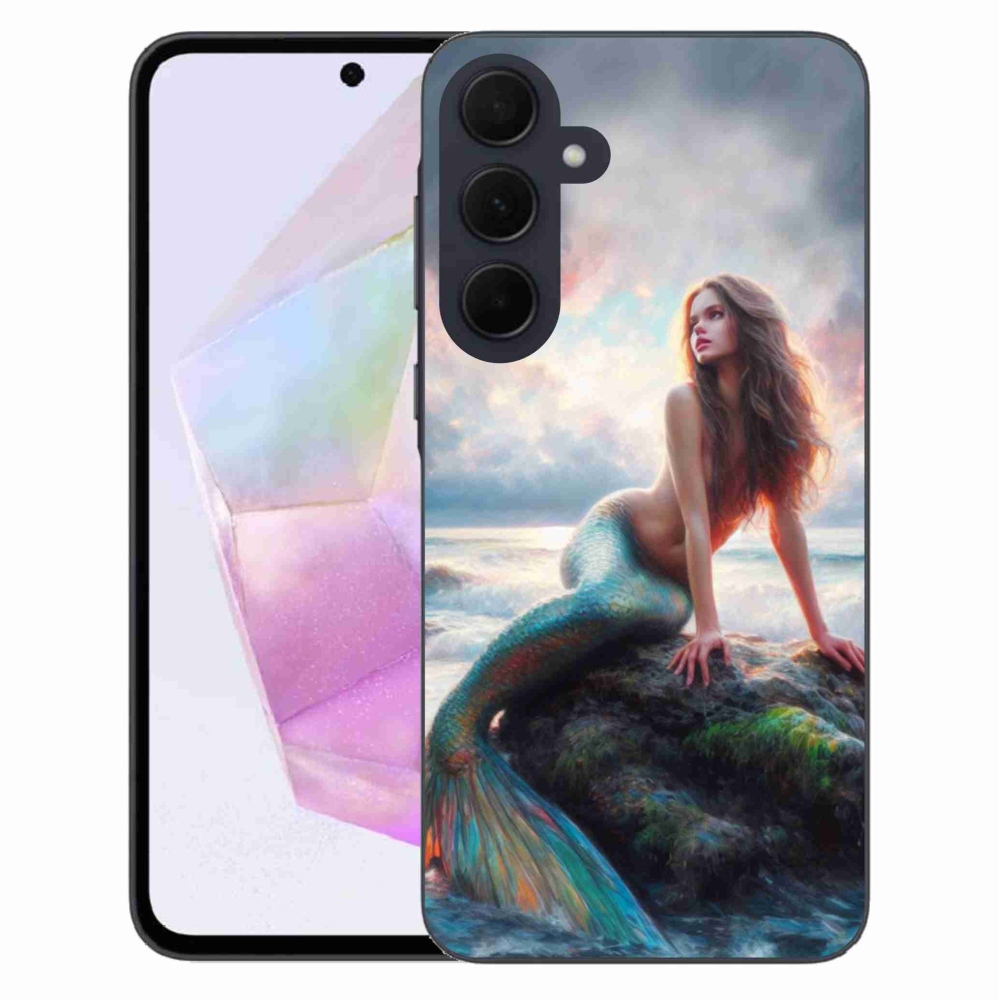Gelový kryt mmCase na Samsung Galaxy A35 5G - mořská panna