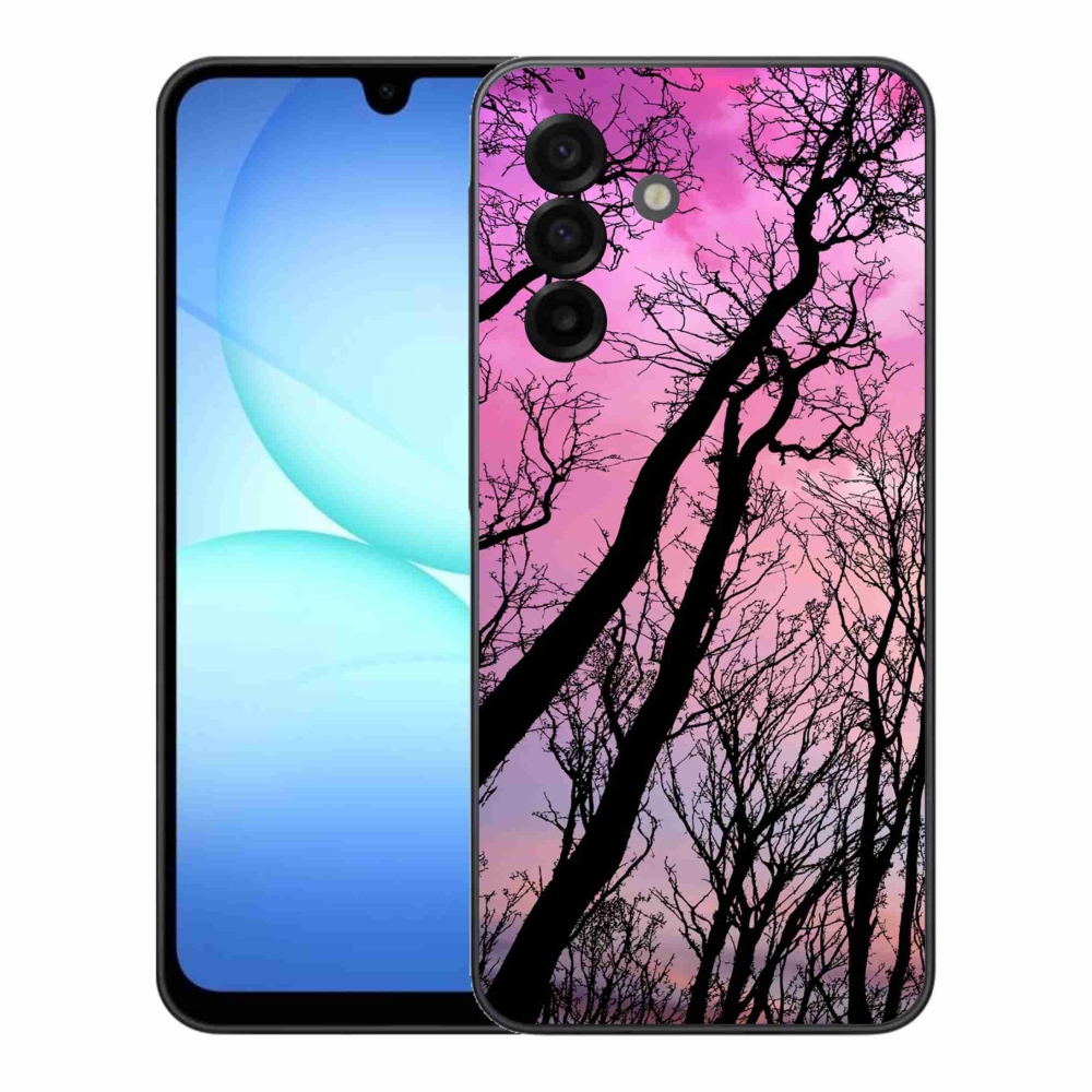 Gelový kryt mmCase na Samsung Galaxy A17 4G/5G - opadané stromy