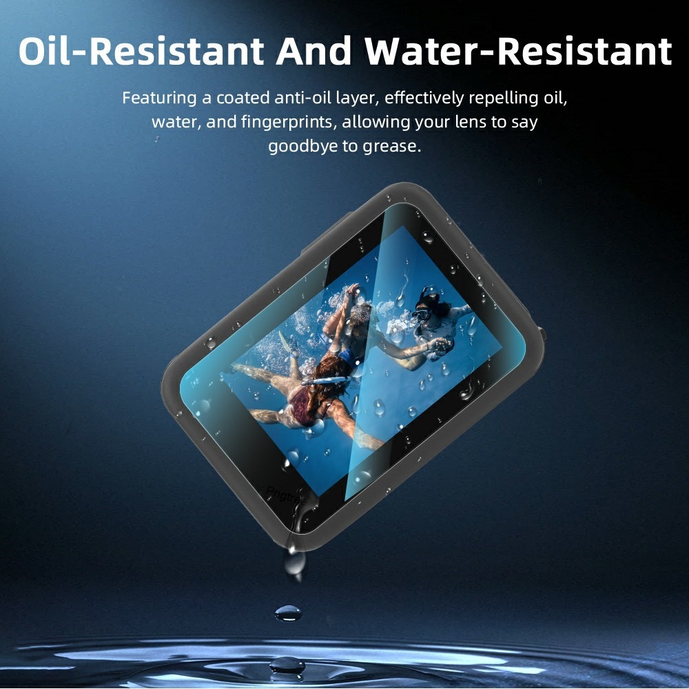 BRDRC 2× sada tvrzených skel pro GoPro Hero 13 displej a objektiv