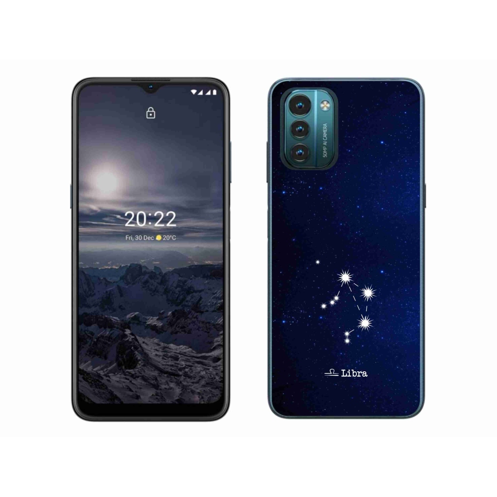 Gelový kryt mmCase na Nokia G11/G21 - souhvězdí Váhy