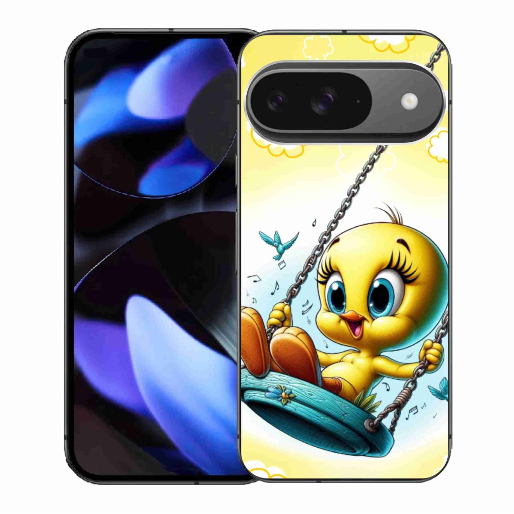 Gelový kryt mmCase na Google Pixel 9/9 Pro - tweety
