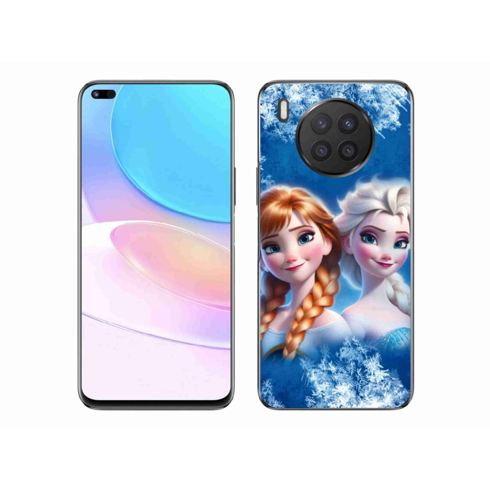 Gelový kryt mmCase na Huawei Nova 8i - ledové království 2