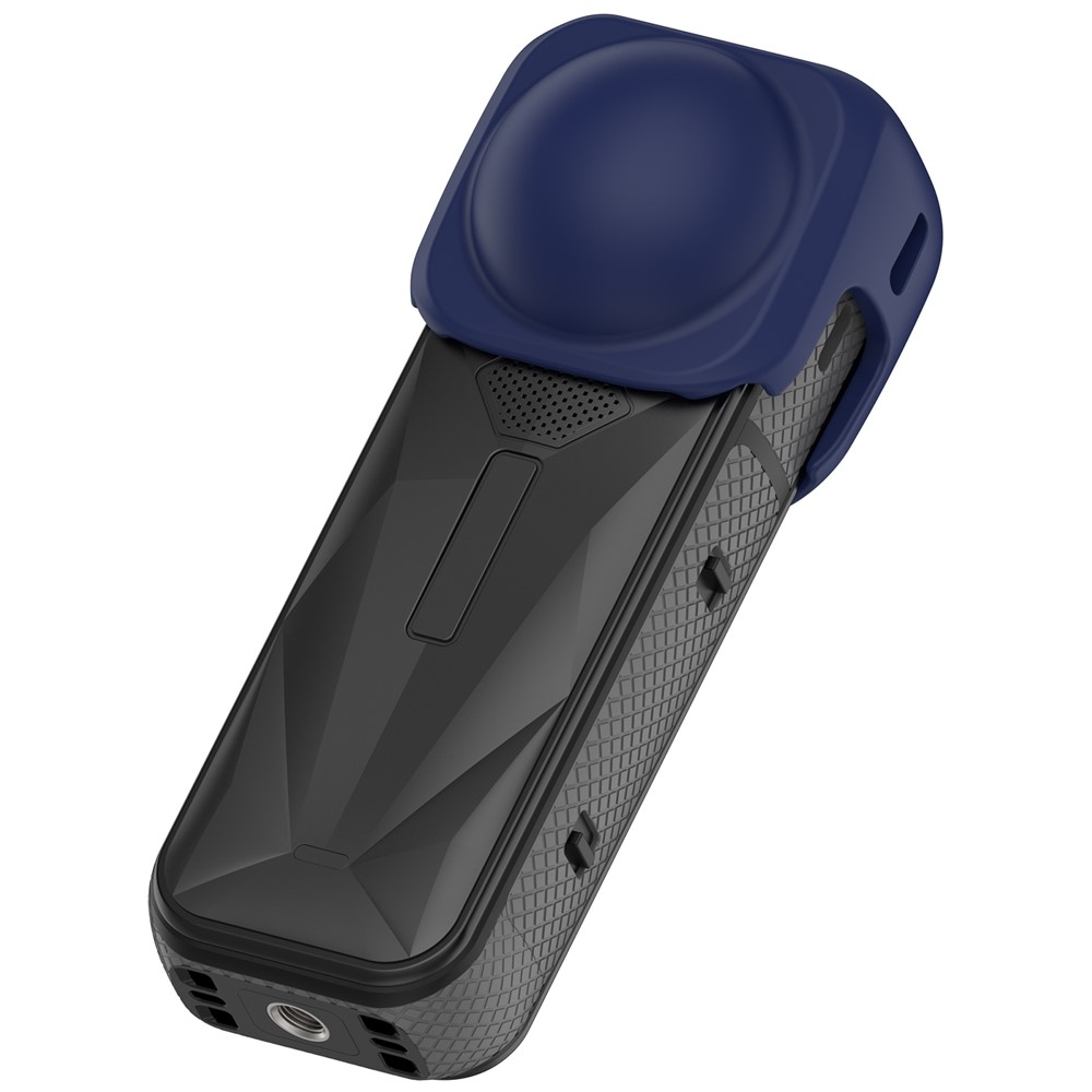 Silikonová krytka objektivů pro Insta360 X5 a X4 - modrá