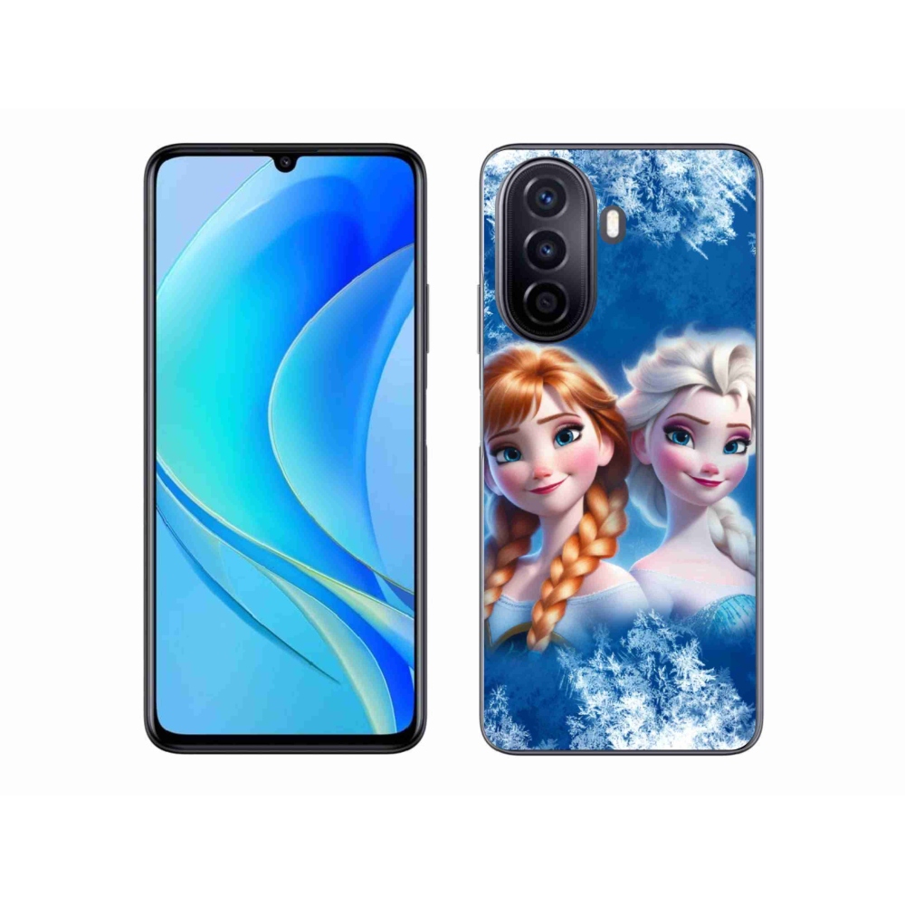Gelový kryt mmCase na Huawei Nova Y70 - ledové království 2