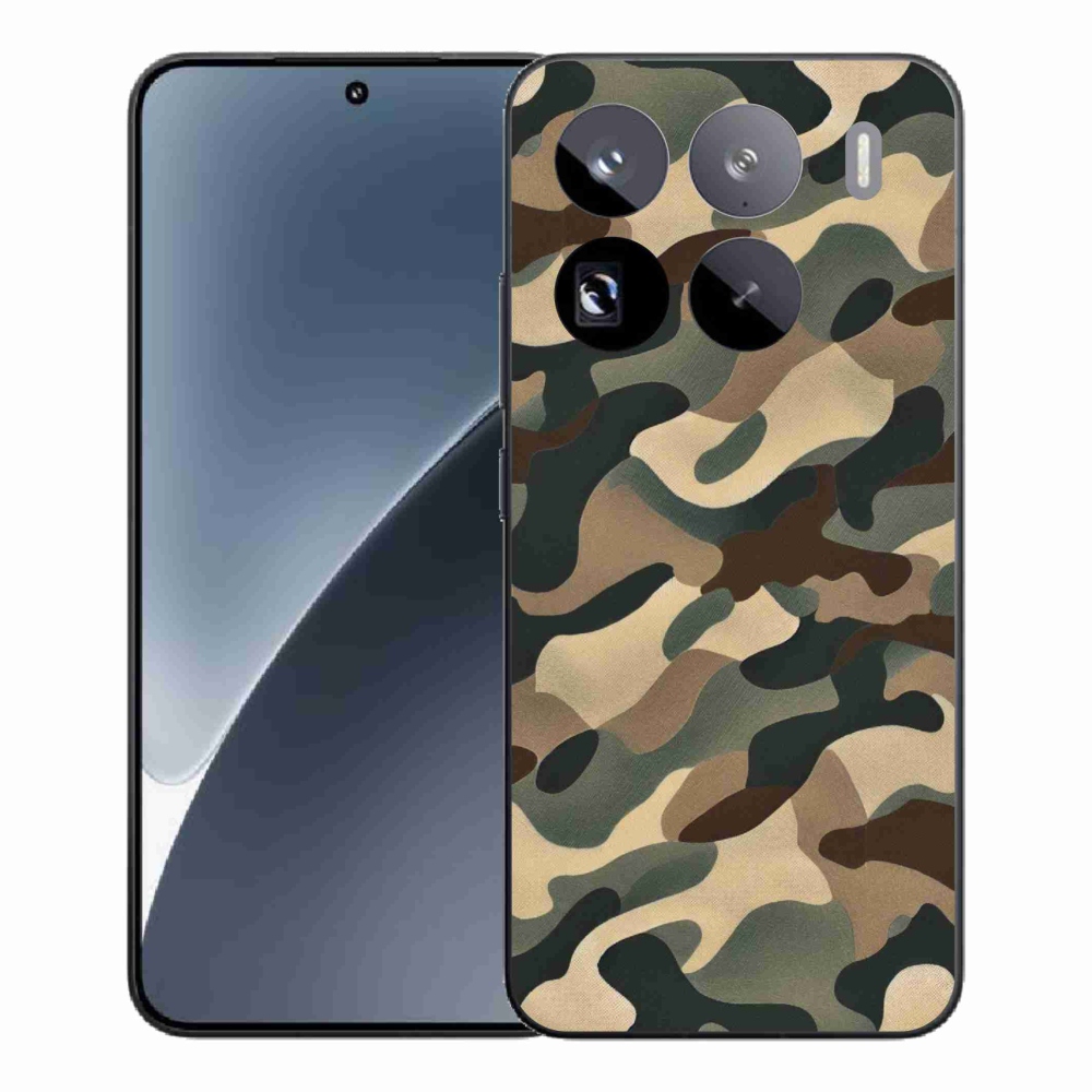 Gelový kryt mmCase na Xiaomi 15 Pro - maskáčový vzor 11