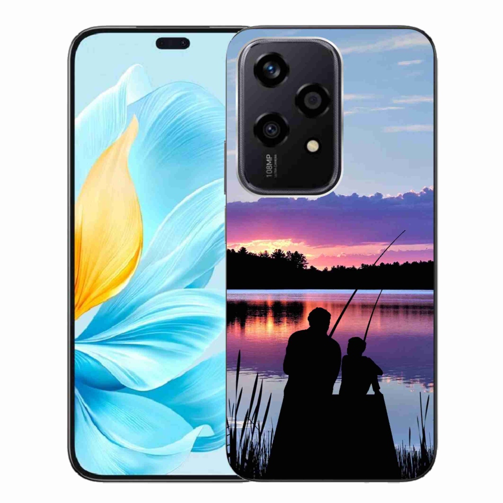 Gelový kryt mmCase na Honor 200 Lite 5G - rybaření 2