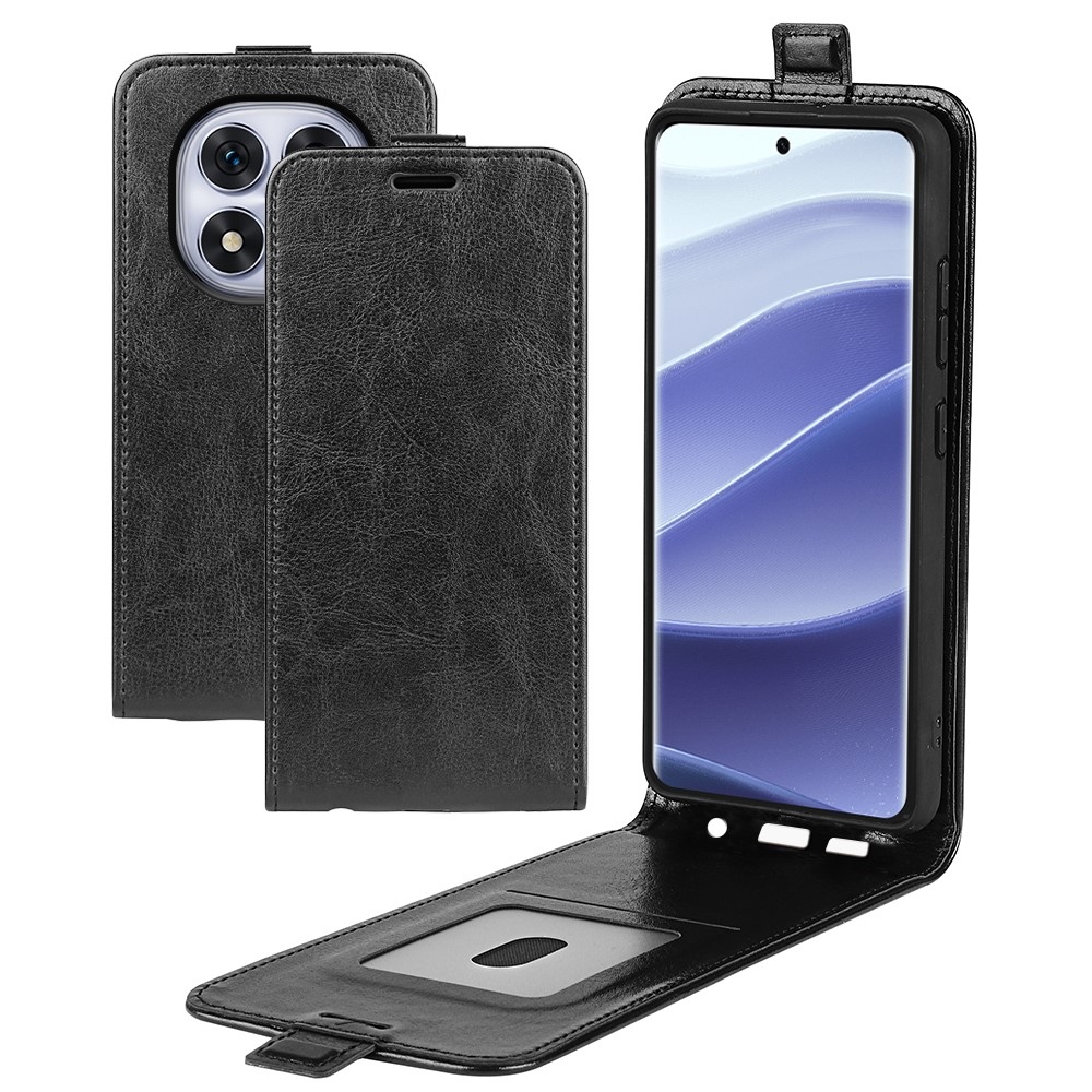 Vertical knížkové pouzdro na Xiaomi Redmi Note 14 Pro 5G/Poco X7 5G - černé