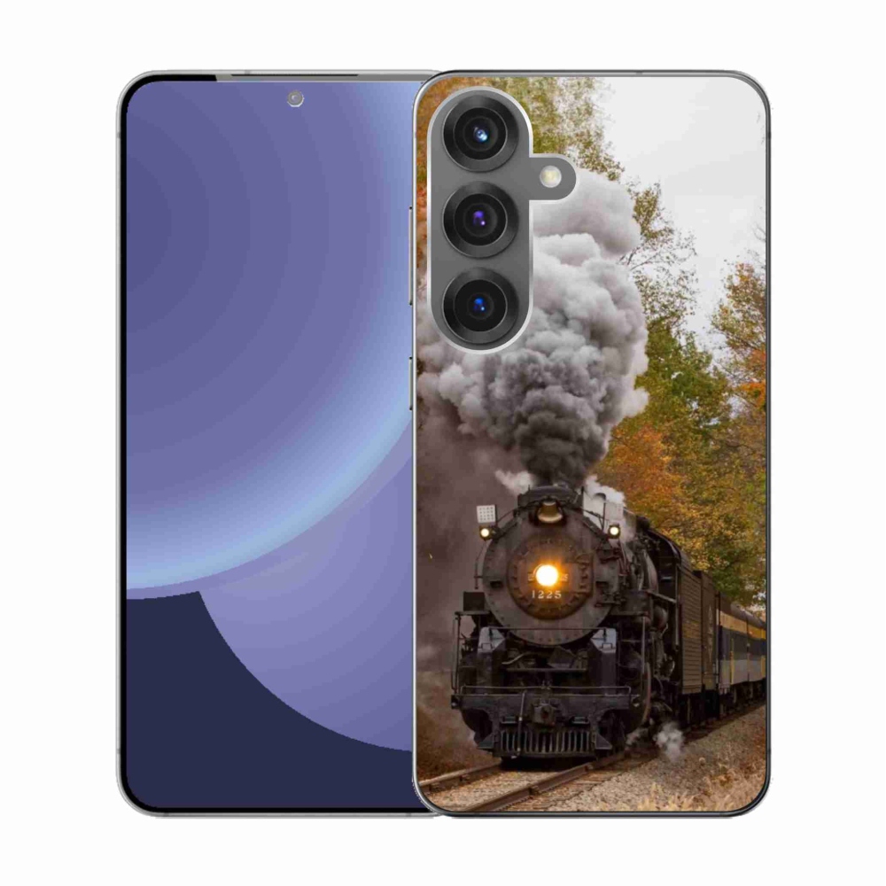 Gelový kryt mmCase na Samsung Galaxy S25 - vlak 1